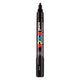 UNI-POSCA POSCA-Marker, AFM PC-5M, Liniendicke 2,5 mm, Medium, Schwarz, 1 Stück