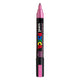 UNI-POSCA POSCA-Marker, AFM PC-5M, Liniendicke 2,5 mm, Medium, Metallic Pink, 1 Stück