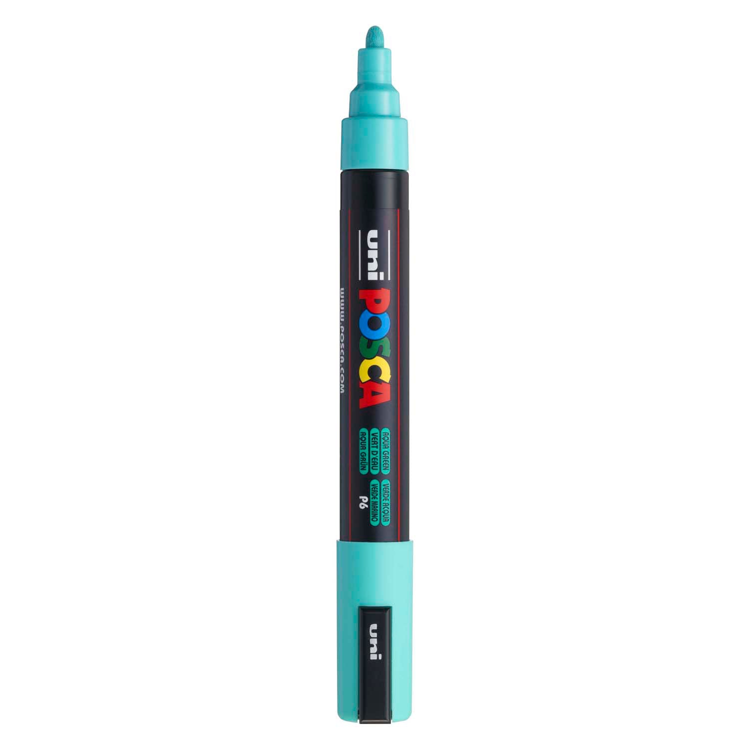 Uni Posca Lackmarker PC5m Aquagrün – konische Spitze 2,5 mm