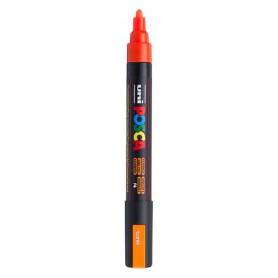 Uni Posca Lackmarker pc5m neonorange – konische Spitze 2,5 mm