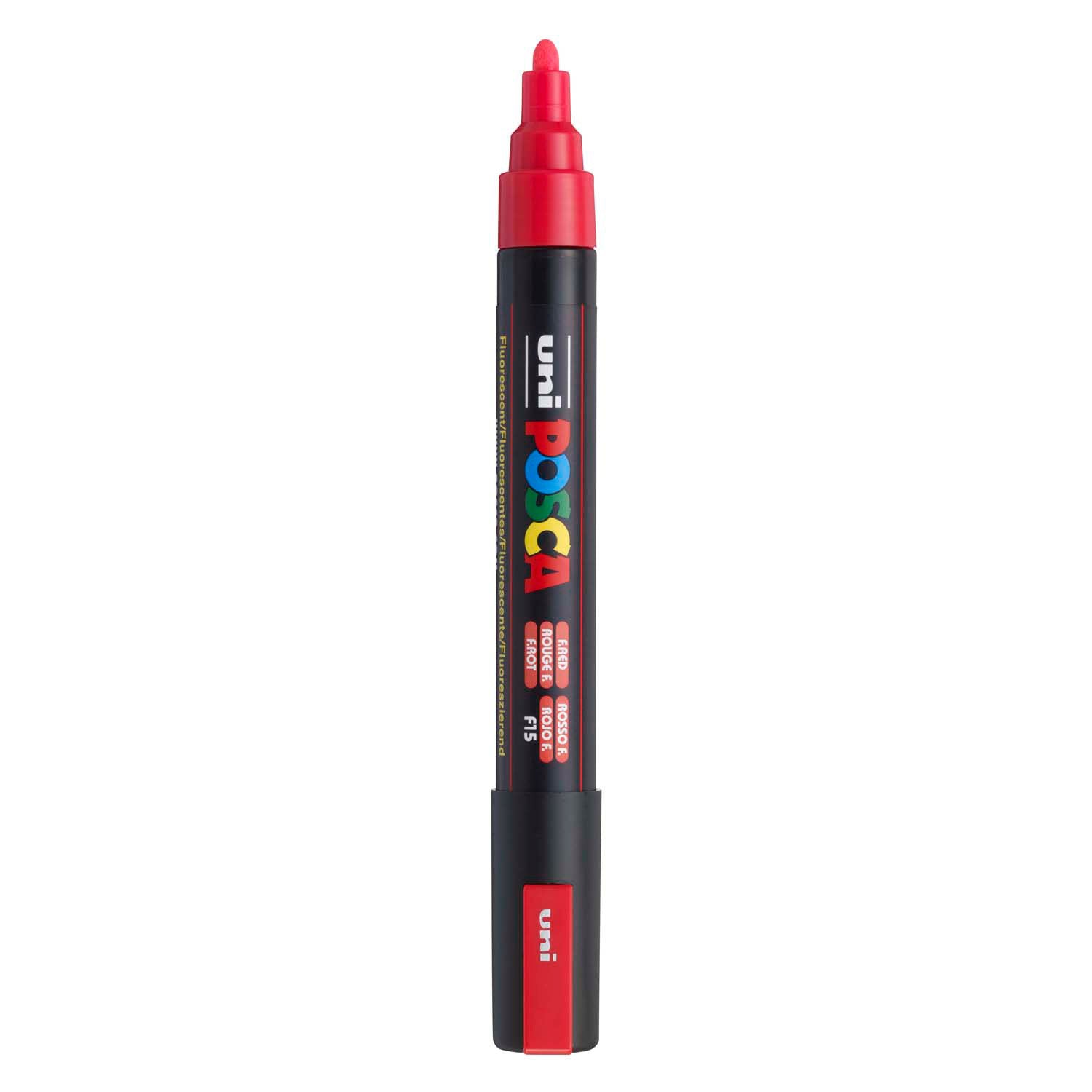 Uni Posca Lackmarker pc5m neonrot – konische Spitze 2,5 mm