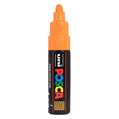 Uni Posca Farbmarker 7 m orange – konische Spitze 4,5 mm