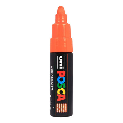 Uni Posca Farbmarker 7 m dunkelorange – konische Spitze 4,5 mm