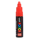 Uni Posca Farbmarker 7 m rot – konische Spitze 4,5 mm