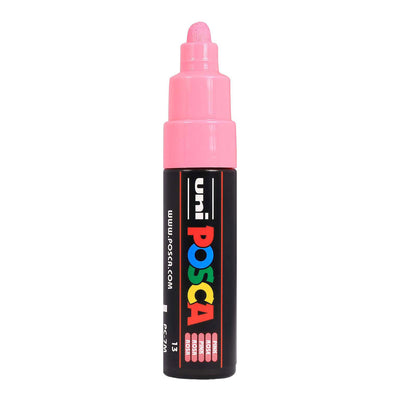 Uni Posca Farbmarker 7 m rosa – konische Spitze