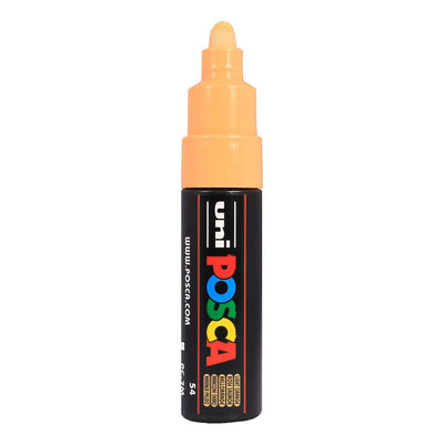 Uni Posca Farbmarker 7 m hellorange – konische Spitze