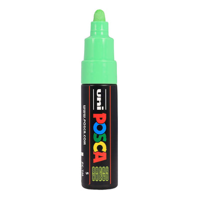 Uni Posca Farbmarker 7 m hellgrün – konische Spitze