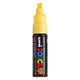 UNI-POSCA POSCA-Marker, AFM PC-8K, Liniendicke 8 mm, breit, Strohgelb, 1 Stück