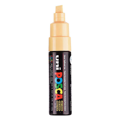 UNI-POSCA POSCA-Marker, AFM PC-8K, Liniendicke 8 mm, breit, hellorange, 1 Stück