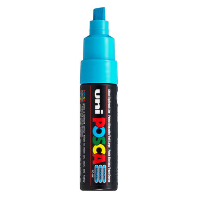 UNI-POSCA POSCA-Marker, AFM PC-8K, Liniendicke 8 mm, breit, türkis, 1 Stück