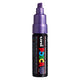 UNI-POSCA POSCA-Marker, AFM-PC-8K, Liniendicke 8 mm, breit, metallisches Violett, 1 Stück