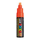 UNI-POSCA POSCA-Marker, AFM PC-8K, Liniendicke 8 mm, breit, fluoreszierend Orange, 1 Stück