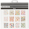 Creativ Company Stickerbuch, ganzjährig, Blatt 15x16,5 cm, 12 Blatt 1 Stück