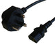 Falcon Eyes -Stromkabel mit UK Adapter 5m