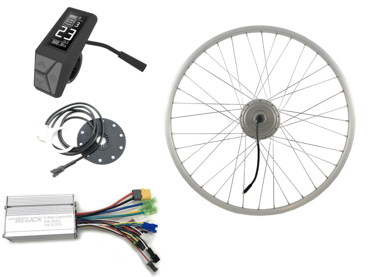 Van Beijck E-Bike Reparaturkit von Beijk für das Vorderradmotor Silber (Disk RELG)
