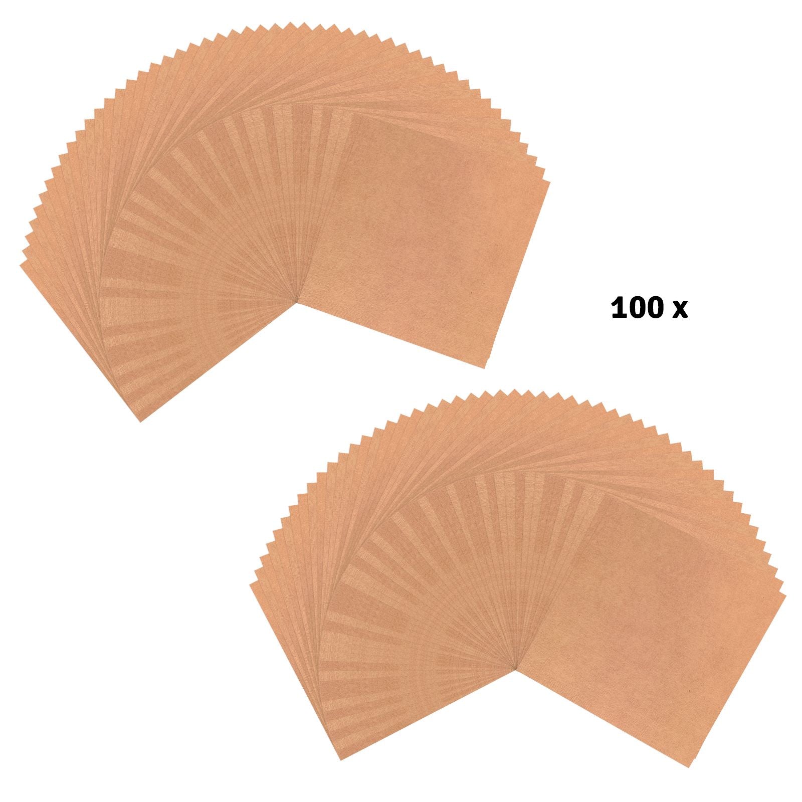 Vaessen creative • Kraftpapier 300g glatt 30,5x30,5cm 100x