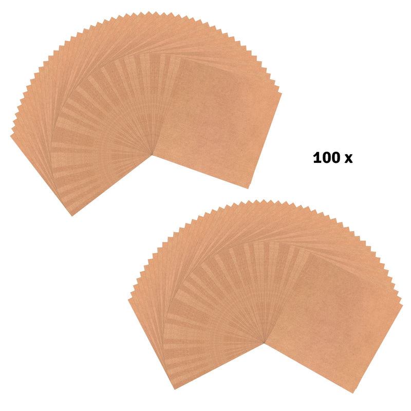 Vaessen creative • Kraftpapier 300g glatt 30,5x30,5cm 100x