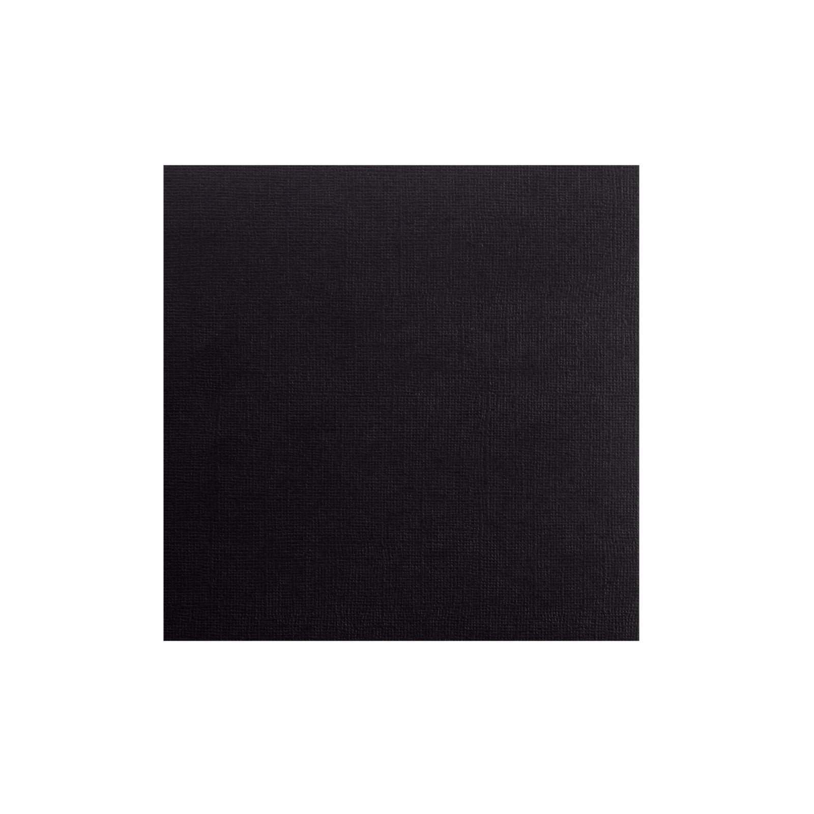 Florence • Kartonpapier 216g Struktur 15,2x15,2cm schwarz 24x