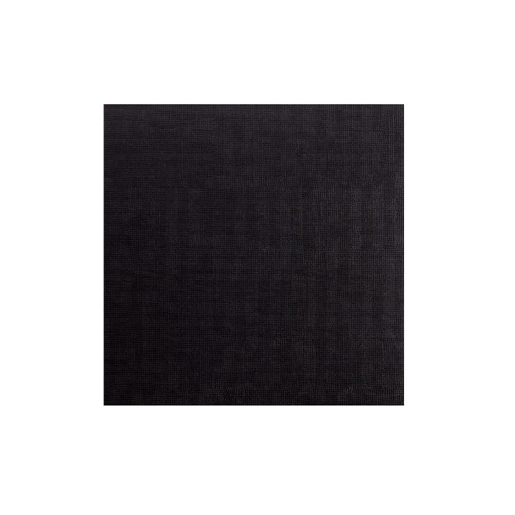 Florence • Kartonpapier 216g Struktur 15,2x15,2cm schwarz 24x