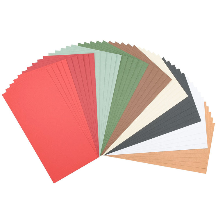 Florenz • Karton 216g Struktur 13,5x27cm Multipack Weihnachten 45x