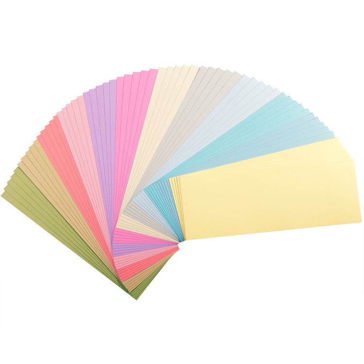Florence • Kartonpapier 216g glatt 11,4x30,5cm Pastell 60x