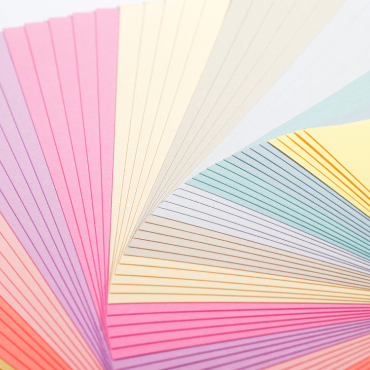 Florence • Kartonpapier 216g glatt 11,4x30,5cm Pastell 60x