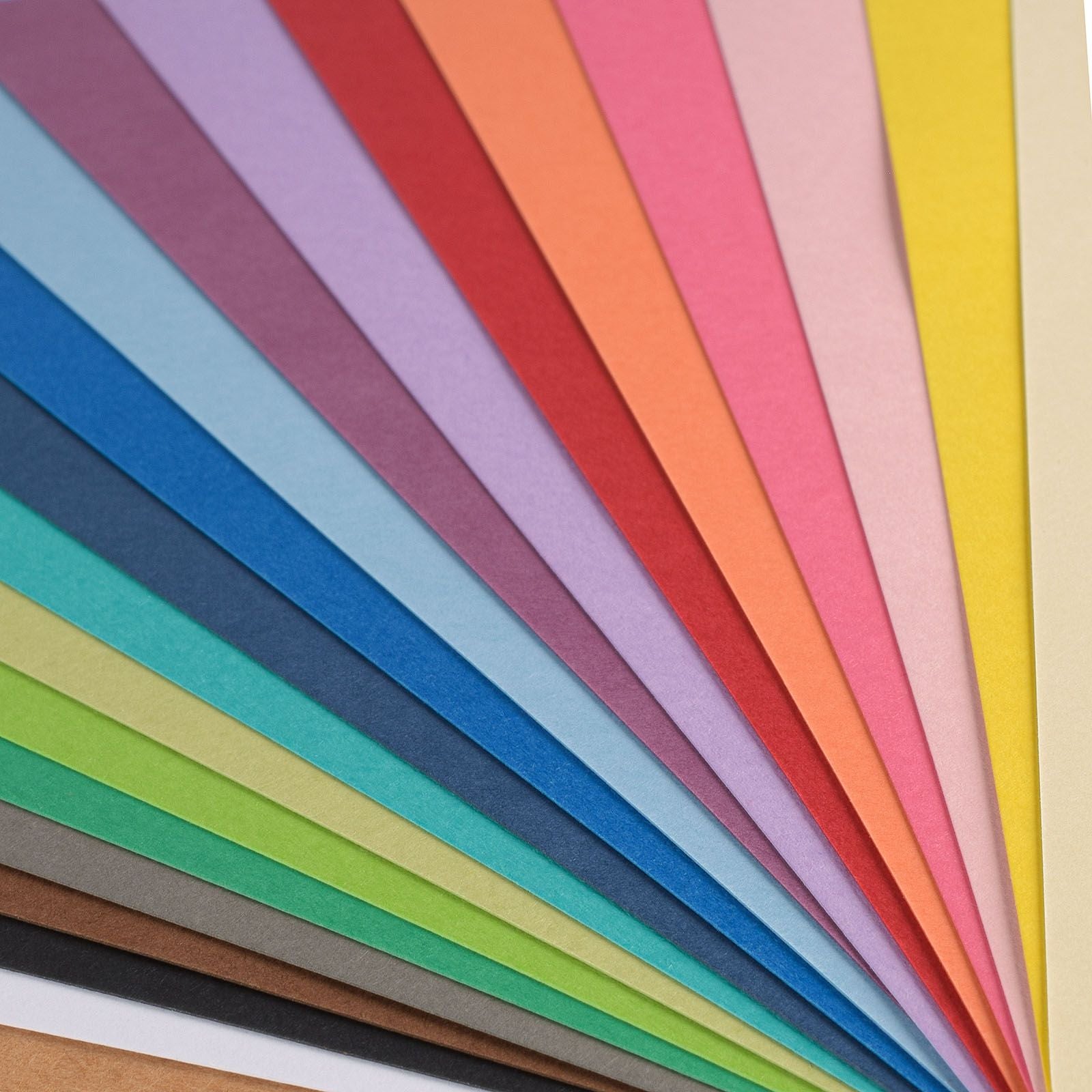 Florence • Kartonpapier 216g glatt 30,5x30,5cm 100x sortiert