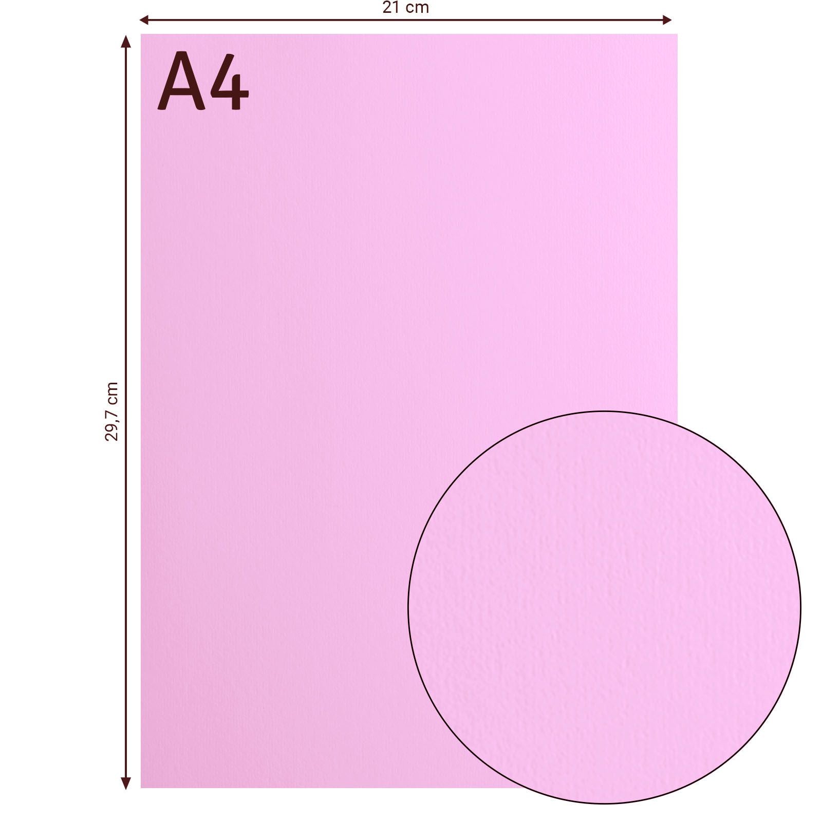 Florence • Kartonpapier 216g glatt A4 Flieder 10x