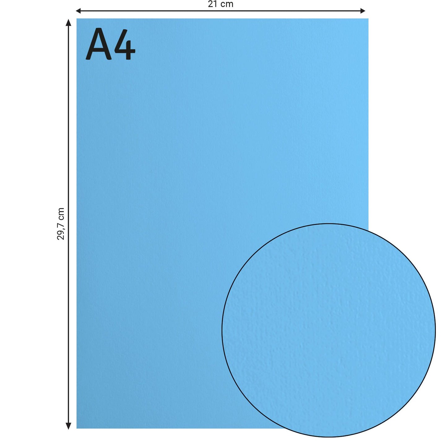 Florence • Kartonpapier 216g glatt A4 River 10x