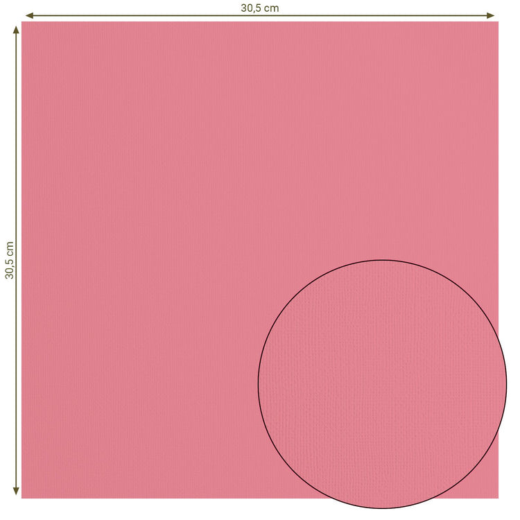 Florenz • Kartonpapier 216 g, Struktur 30,5 x 30,5 cm, Rote Bete 20x