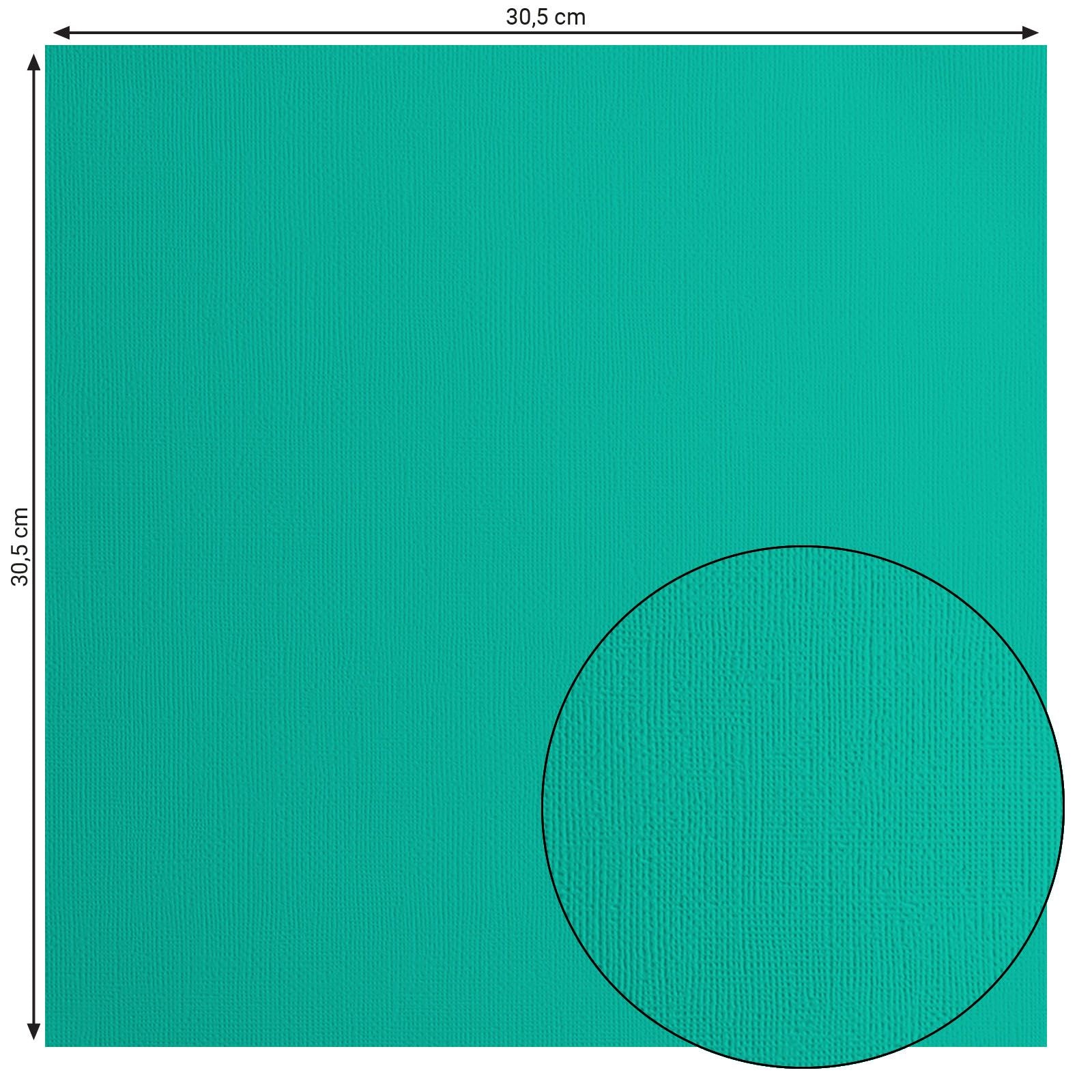 Florence • Kartonpapier 216g Struktur 30,5x30,5cm Spa 20x