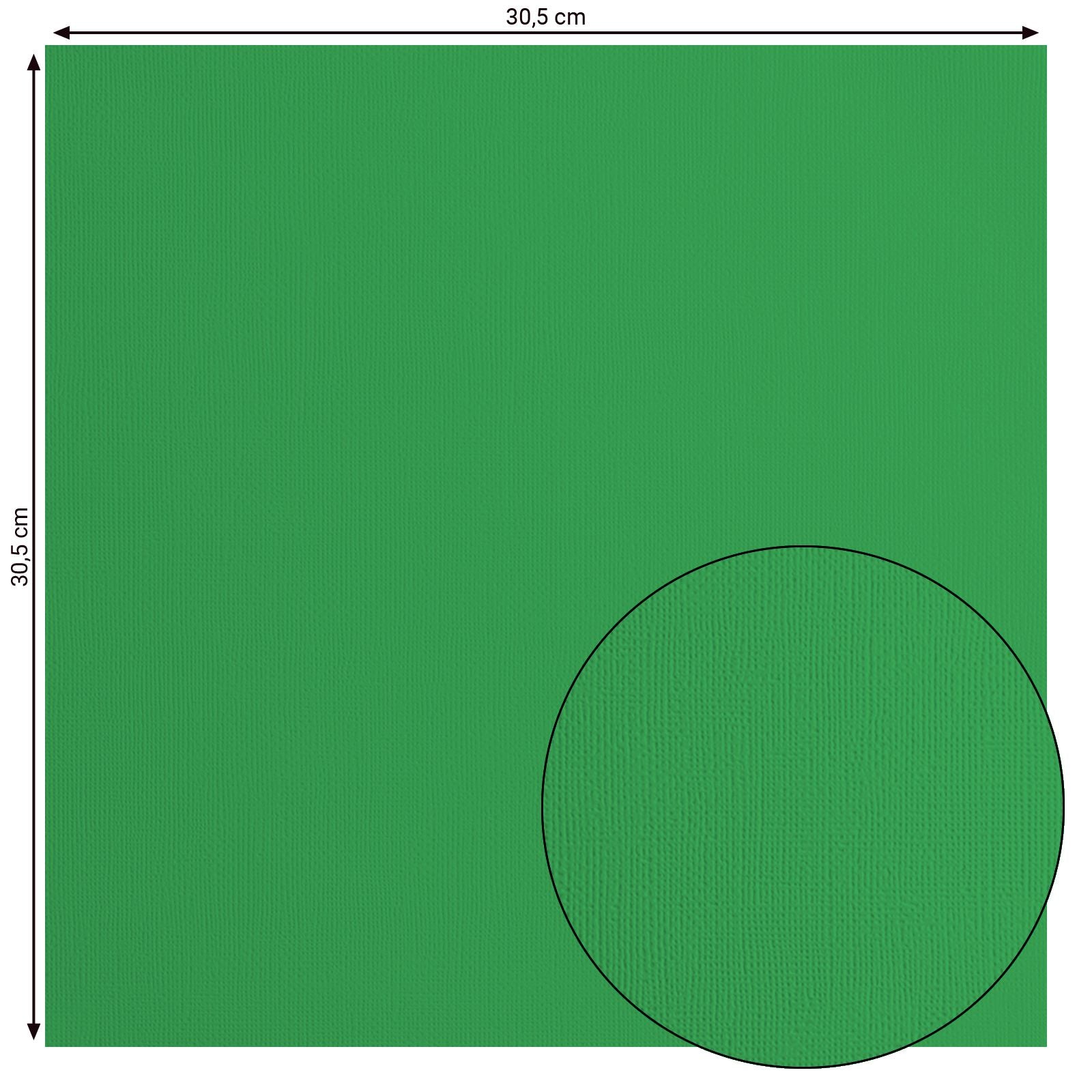 Florenz • Kartonpapier 216 g, Struktur 30,5 x 30,5 cm, Stechpalme, 20 x
