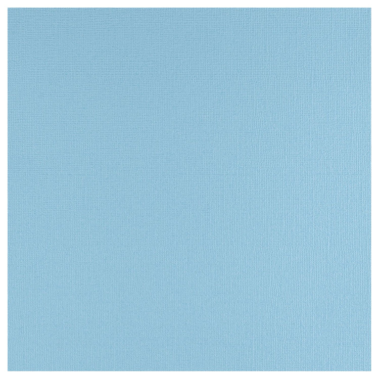 Florence • Kartonpapier 216g Struktur 30,5x30,5cm Himmelblau 20x