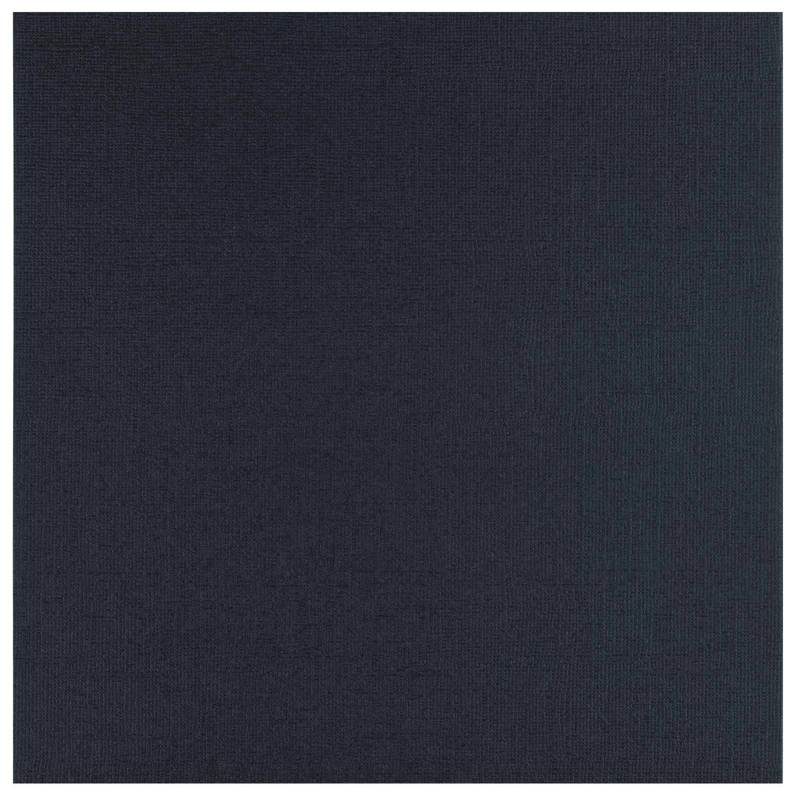 Florence • Kartonpapier 216g Struktur 30,5x30,5cm Nachtblau 20x