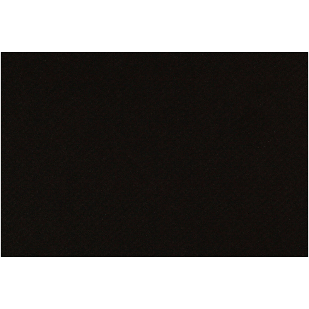 Kreativfirma Frans Karton, A4, VEL 210x297 mm, 160 g, schwarz, 1 Blatt
