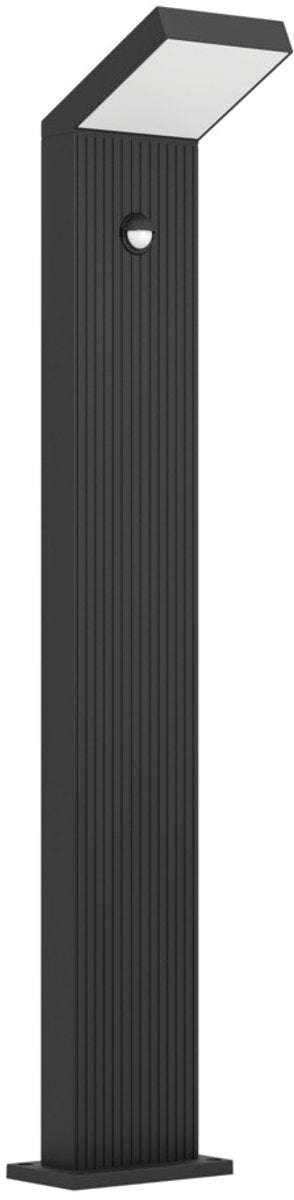 Eglo grottazzolina Stehleuchte für den Außenbereich – Sensor – LED – 80 cm – schwarz milchfarben