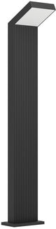 Eglo grottazzolina Stehleuchte für den Außenbereich – LED – 80 cm – schwarz milchfarben
