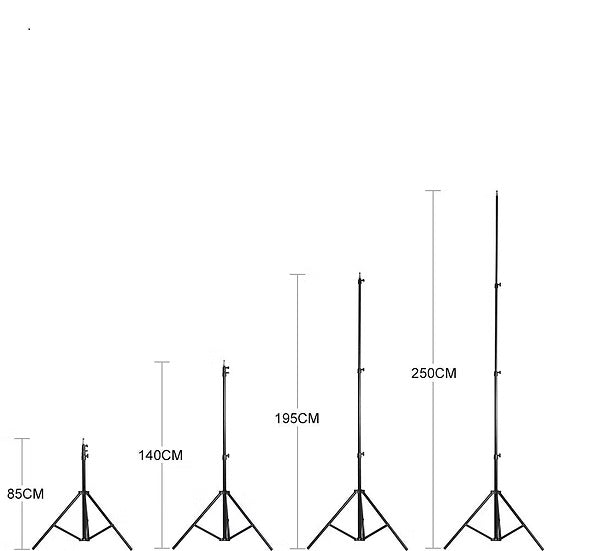 Falcon Eyes Lampenstativ i-2500 82-250 cm