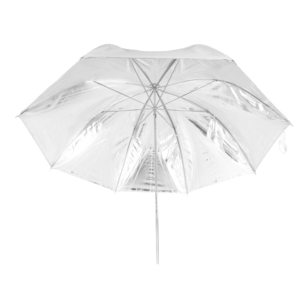 Falcon Eyes Blitzschirm UR-48S Silber Weiß 122 cm