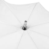 Falcon Eyes Blitzschirm UR-48S Silber Weiß 122 cm - afbeelding 4