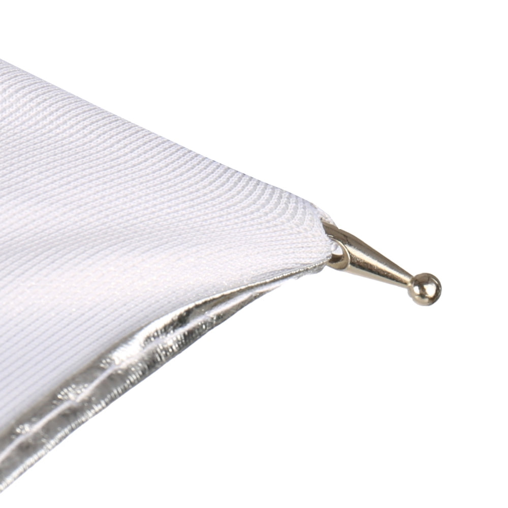 Falcon Eyes Blitzschirm UR-48S Silber Weiß 122 cm