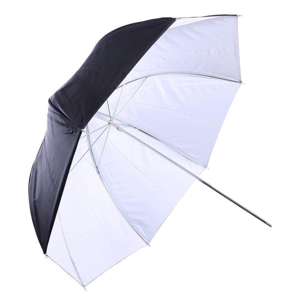 Falcon Eyes Blitzschirm UR-48WB Weiß Schwarz 122 cm