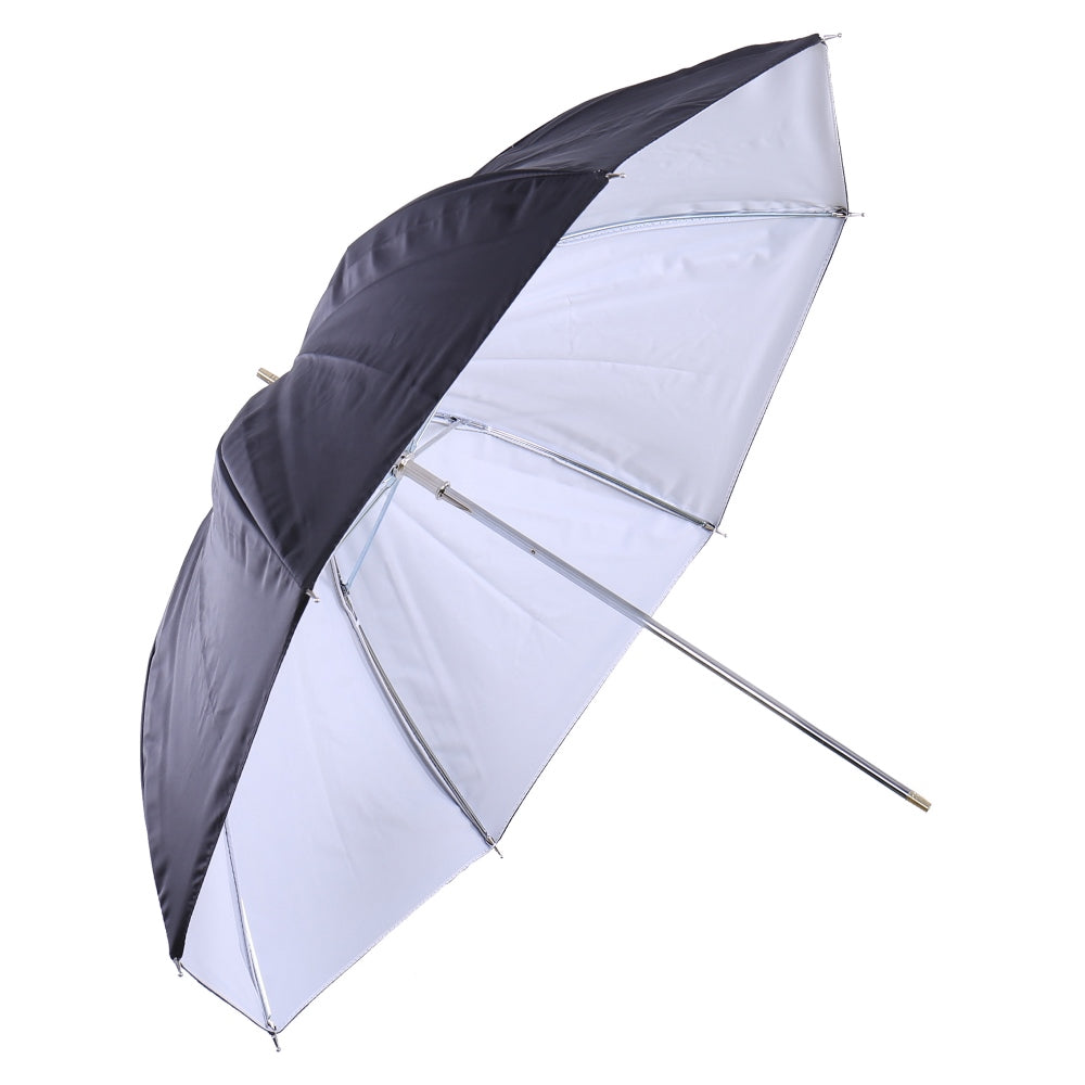 Falcon Eyes Blitzschirm UR-60WB Weiß Schwarz 152 cm