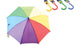 Johntoy Rainbow Regenschirm, Ø 68 cm
