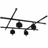 Falcon Eyes Deckenschienensystem B-3030d 3x3 m inkl. 4 Stromabnehmer
