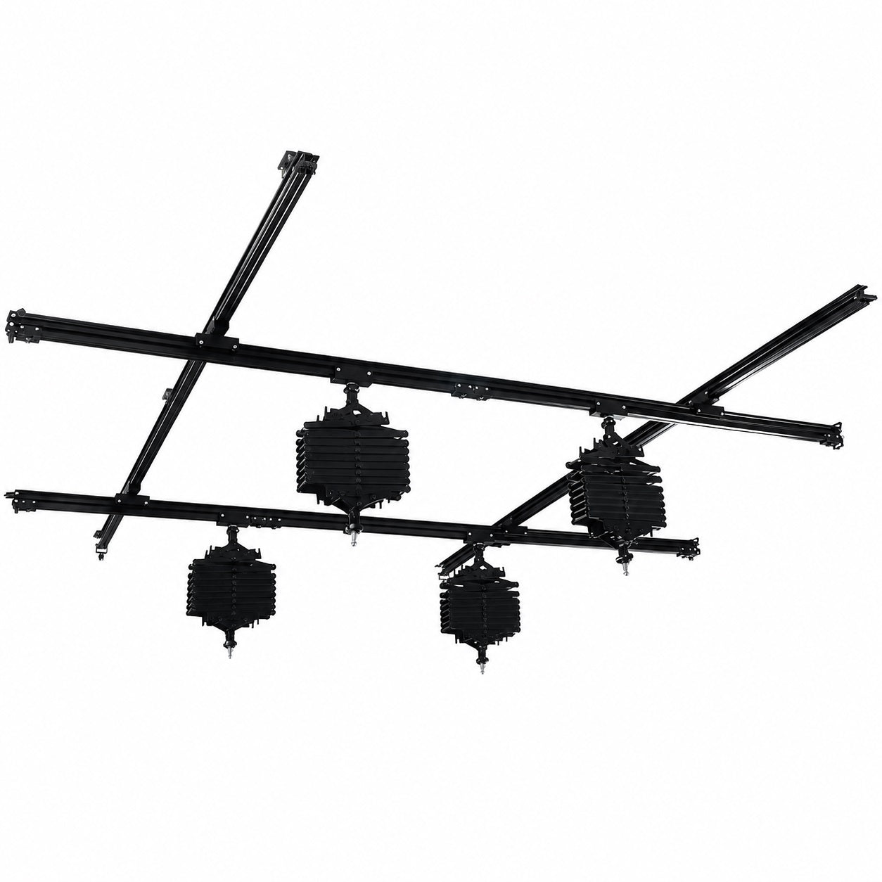 Falcon Eyes Deckenschienensystem B-3030d 3x3 m inkl. 4 Stromabnehmer