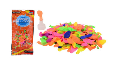 Basis Aqua Fun -Wasserballons einschließlich Verbindung 300 Stücke
