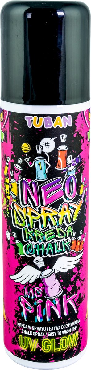 Tuban Neo Kreidespray Gehwegkreide | rosa 150 ml