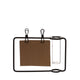 Ideen 4 Jahreszeiten Standard mit Clip und Vase „Dankeschön“ mit Röhre 12x2,5x8cm