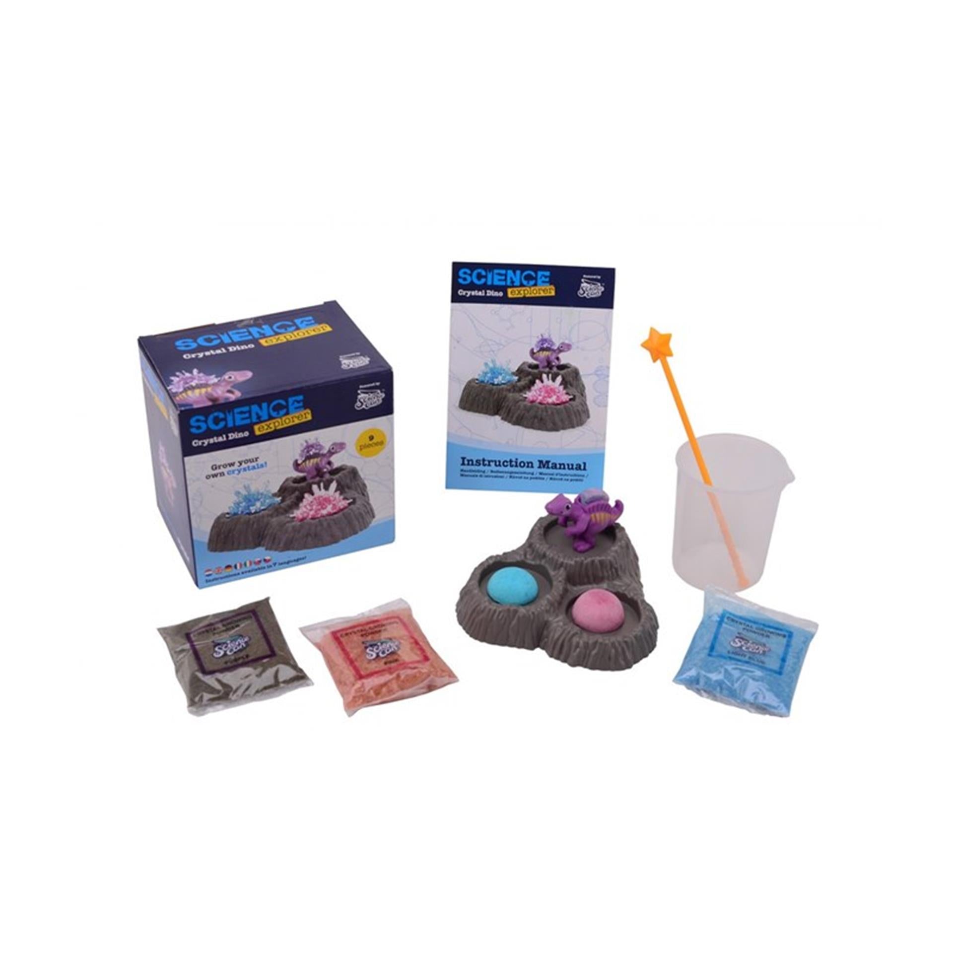 Johntoy Wissenschaftsforscher-Dinosaurier-Kristall-Set